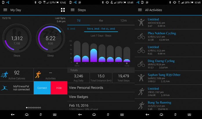 widgets forerunner 235