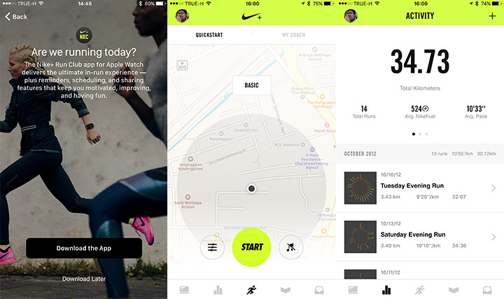 nike run club playlist apple watch